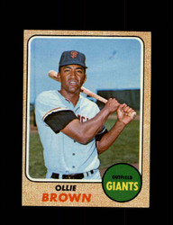1968 OLLIE BROWN TOPPS #223 GIANTS *4748