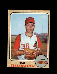1968 BOB TIEFENAUER TOPPS #269 INDIANS *6232