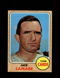 1968 JACK LAMABE TOPPS #311 CARDINALS *5830