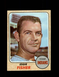 1968 EDDIE FISHER TOPPS #418 INDIANS *1569