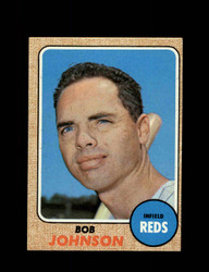 1968 BOB JOHNSON TOPPS #338 REDS *1066