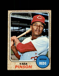1968 VADA PINSON TOPPS #90 REDS *9959