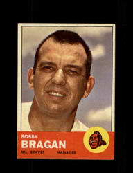 1963 BOBBY BRAGAN TOPPS #73 BRAVES *7396