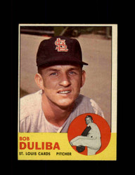 1963 BOB DULIBA TOPPS #97 CARDINALS *7114