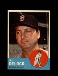 1963 IKE DELOCK TOPPS #136 RED SOX *7493