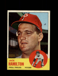 1963 JACK HAMILTON TOPPS #132 PHILLIES *6383