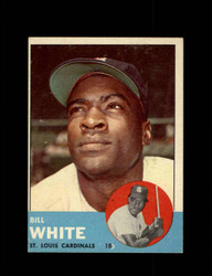 1963 BILL WHITE TOPPS #290 CARDINALS *5788