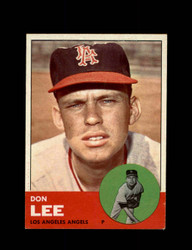 1963 DON LEE TOPPS #372 ANGELS *5314