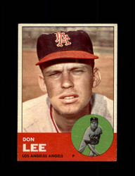1963 DON LEE TOPPS #372 ANGELS *5264