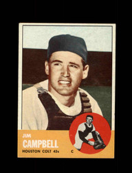 1963 JIM CAMPBELL TOPPS #373 COLT *5209