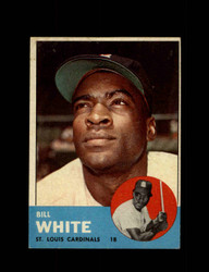 1963 BILL WHITE TOPPS #290 CARDINALS *5203
