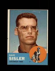 1963 DAVE SISLER TOPPS #284 REDS *5384