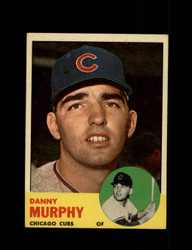 1963 DANNY MURPHY TOPPS #272 CUBS *4243