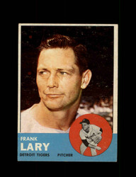 1963 FRANK LARY TOPPS #140 TIGERS *4753