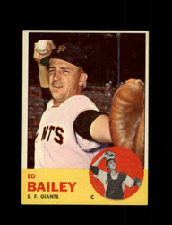 1963 ED BAILEY TOPPS #368 GIANTS *4257