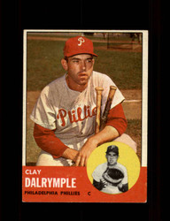 1963 CLAY DALRYMPLE TOPPS #192 PHILLIES *R4466