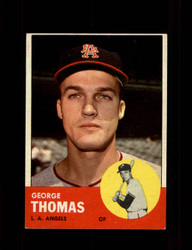 1963 GEORGE THOMAS TOPPS #98 ANGELS *R4922