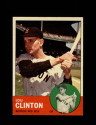 1963 LOU CLINTON TOPPS #96 RED SOX *R5786