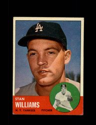 1963 STAN WILLIAMS TOPPS #42 YANKEES *R5700