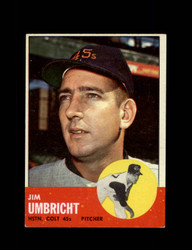 1963 JIM UMBRICHT TOPPS #99 COLT 45S *R5661