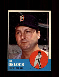 1963 IKE DELOCK TOPPS #136 RED SOX *R5549