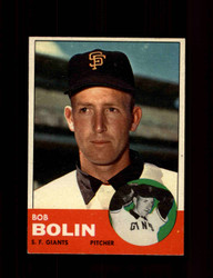 1963 BOB BOLIN TOPPS #106 GIANTS *R5591