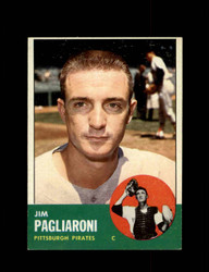 1963 JIM PAGLIARONI TOPPS #159 PIRATES *G8879