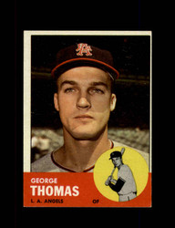 1963 GEORGE THOMAS TOPPS #98 ANGELS *R1478