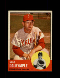 1963 CLAY DALRYMPLE TOPPS #192 PHILLIES *8904