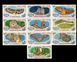 2015 ALLEN & GINTER'S BIRDS OF PREY TOPPS COMPLETE 10 CARD SET MINI