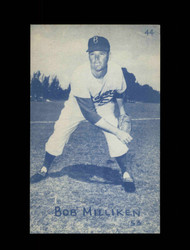 1953 BOB MILLIKEN CANADIAN EXHIBITS #44 DODGERS *114
