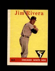 1958 JIM RIVERA TOPPS #11 WHITE SOX *8474
