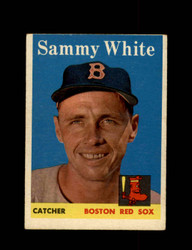 1958 SAMMY WHITE TOPPS #414 RED SOX *8639