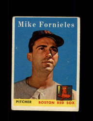 1958 MIKE FORNIELES TOPPS #361 RED SOX *8561