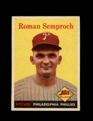 1958 ROMAN SEMPROCH TOPPS #474 PHILLIES *8878