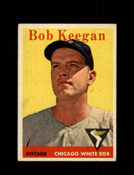 1958 BOB KEEGAN TOPPS #200 WHITE SOX *8763