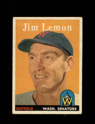 1958 JIM LEMON TOPPS #15 SENATORS *9806