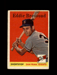 1958 EDDIE BRESSOUD TOPPS #263 GIANTS *9787