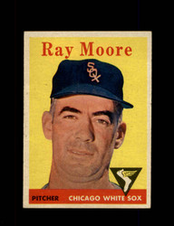 1958 RAY MOORE TOPPS #249 WHITE SOX *9899