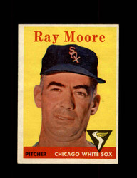 1958 RAY MOORE TOPPS #249 WHITE SOX *9880