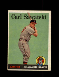 1958 CARL SAWATSKI TOPPS #234 BRAVES *9220