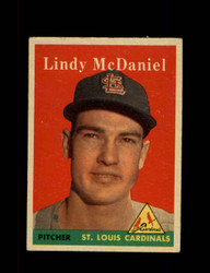 1958 LINDY MCDANIEL TOPPS #180 CARDINALS *9438
