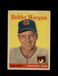 1958 BOBBY MORGAN TOPPS #144 CUBS *9440