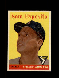 1958 SAM ESPOSITO TOPPS #425 WHITE SOX *1548