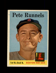 1958 PETE RUNNELS TOPPS #265 RED SOX *1938