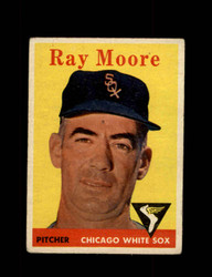 1958 RAY MOORE TOPPS #249 WHITE SOX *1450