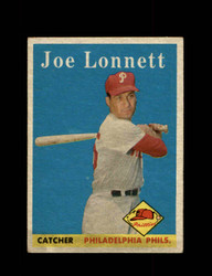 1958 JOE LONNETT TOPPS #64 PHILLIES *1746