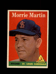 1958 MORRIE MARTIN TOPPS #53 CARDINALS *1224