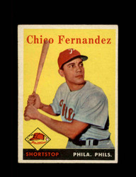 1958 CHICO FERNANDEZ TOPPS #348 PHILLIES *2133