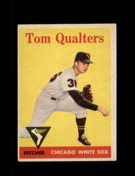 1958 TOM QUALTERS TOPPS #453 WHITE SOX *2631